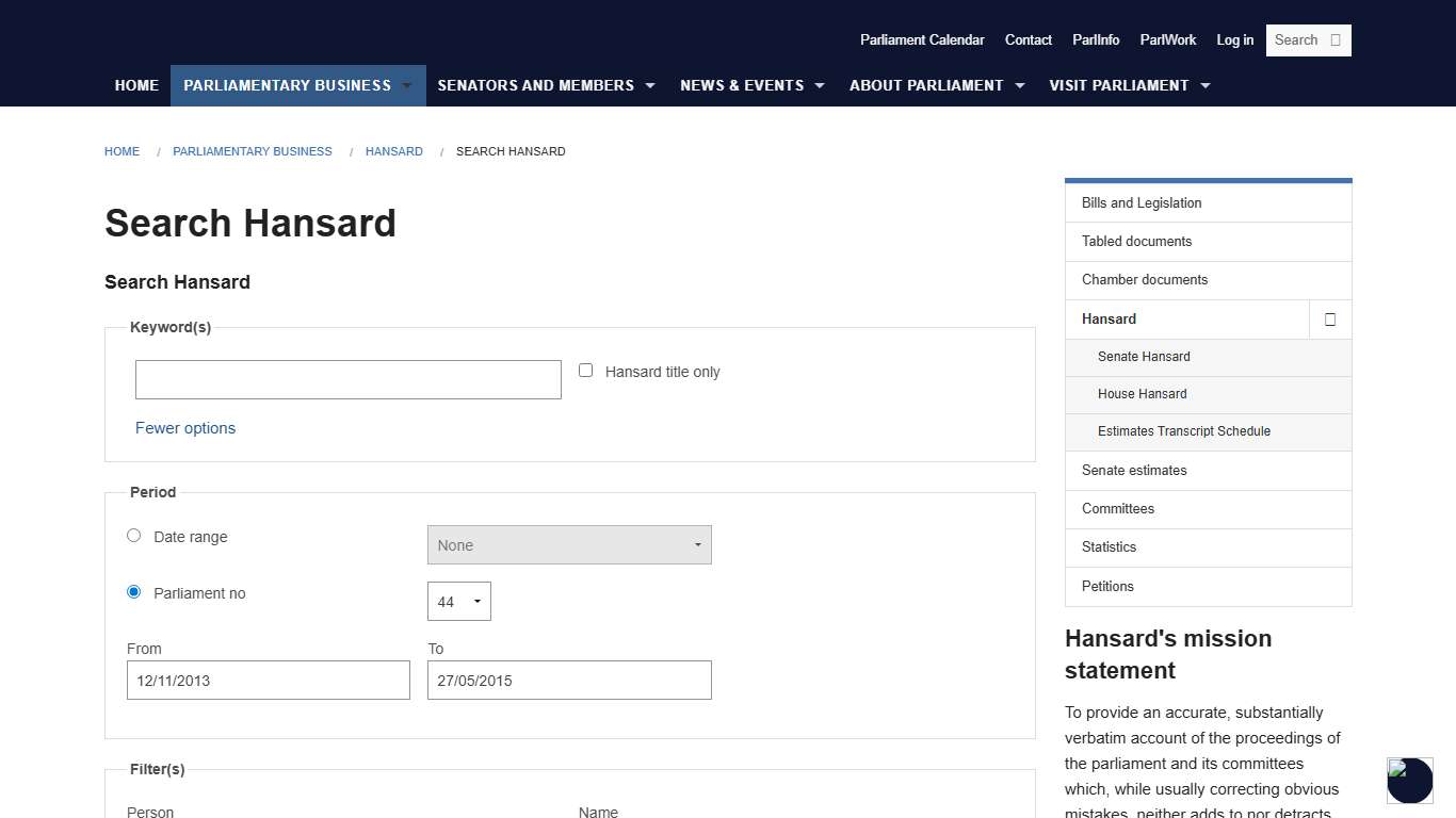 Search Hansard – Page 2026 – Parliament of Australia